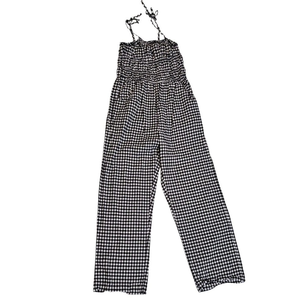 Sincerely Jules Monochrome Checkered Jumpsuit